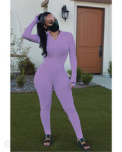 Load image into Gallery viewer, letter embroidery jumpsuit OS2025