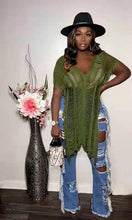 Load image into Gallery viewer, Solid casual tassel hollowed out T-shirt AY1935