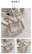 Load image into Gallery viewer, Acrylic portable small square bag AB2082
