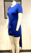 Load image into Gallery viewer, Plus size irregular slit two-piece set(AY1975)