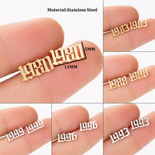 Load image into Gallery viewer, Years earrings (free shipping) SS40669