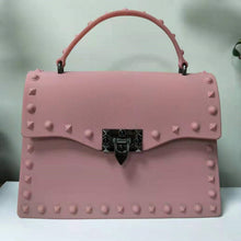 Load image into Gallery viewer, Multicolor rivet jelly fashion pouch AB2015