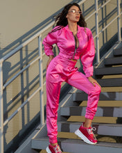 Load image into Gallery viewer, Zipper fashion sports two-piece suit(AY1576)