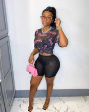 Load image into Gallery viewer, Letter printing screen perspective two piece set AY1907