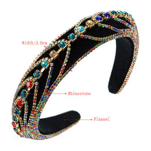 Load image into Gallery viewer, Fashion rhinestone chain headband(AE4100)