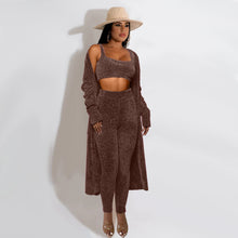 Load image into Gallery viewer, Solid color leisure three-piece suit(AY1520)