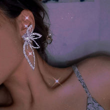 Load image into Gallery viewer, Fashion Rhinestone Butterfly Earrings(AE4092)