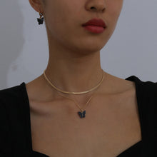 Load image into Gallery viewer, Hot selling butterfly necklace earrings set