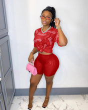 Load image into Gallery viewer, Letter printing screen perspective two piece set AY1907