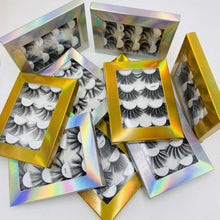 Load image into Gallery viewer, 25mm mink eyelashes(4 pairs)