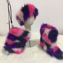 Load image into Gallery viewer, Hot selling fur set come(Headband bag boots ) HPSD142