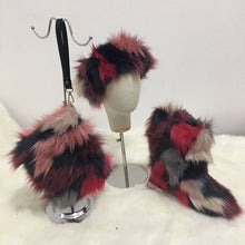 Load image into Gallery viewer, Hot selling fur set come(Headband bag boots ) HPSD142