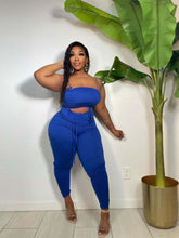 Load image into Gallery viewer, Plus size pleated suit AY2022