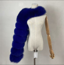 Load image into Gallery viewer, Trendy faux fur shawl jacket(AY1361)