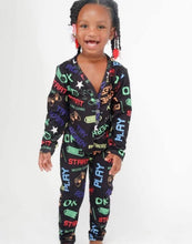 Load image into Gallery viewer, Mom and Me print jumpsuit(AY1573)