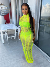 Load image into Gallery viewer, Sexy solid color knitted Beach Dress AY1939