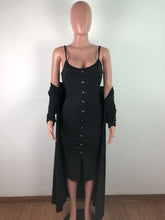 Load image into Gallery viewer, Sexy jacket hang strip skirt suit(AY1389)