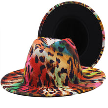 Load image into Gallery viewer, Fashion cool color matching jazz hat(AE4072)