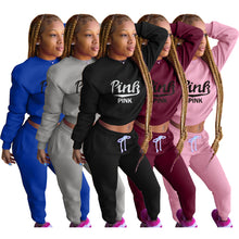 Load image into Gallery viewer, Printed casual two-piece suit(AY1478