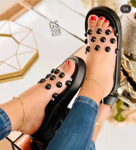 Load image into Gallery viewer, Fashion thick bottom transparent sandals(HPSD193)