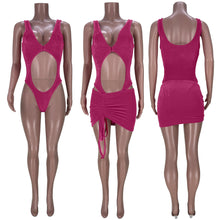 Load image into Gallery viewer, Sexy pleated swimwear AY2037