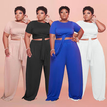 Load image into Gallery viewer, Large size leisure sports mopping suit AY1194