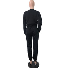 Load image into Gallery viewer, Printed casual two-piece suit(AY1478