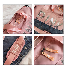 Load image into Gallery viewer, Fashion pink gym bag travel bag(AB2065)