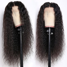 Load image into Gallery viewer, Human hair13*4 curly lace front wigs(AH5026)