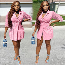 Load image into Gallery viewer, Lantern Sleeve slim fit casual suit AY1934