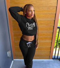 Load image into Gallery viewer, Printed casual two-piece suit(AY1478