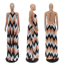 Load image into Gallery viewer, Sling loose long dress (AY2065)