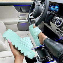 Load image into Gallery viewer, Diamond thick-soled women's slippers HPSD033