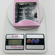 Load image into Gallery viewer, 5 pairs of 25mm mink eyelashes