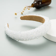 Load image into Gallery viewer, Hand Beaded Crystal Headband(AE4101)