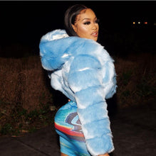 Load image into Gallery viewer, Faux Fur Jacket Faux Fox Fur Long Sleeve(AY1358)