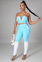 Load image into Gallery viewer, Stitching tube top strap set AY1191