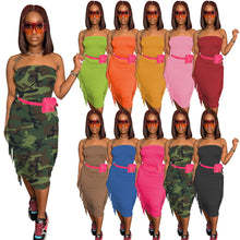 Load image into Gallery viewer, Fashion fringed dress (without fanny pack) AY1895