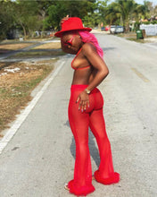 Load image into Gallery viewer, Plush stitching solid color chiffon four-piece suit(AY1653)