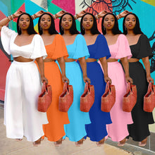 Load image into Gallery viewer, New solid color loose suit(AY1059)