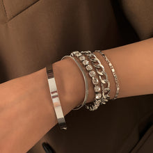 Load image into Gallery viewer, Fashion Rhinestone Set Bracelet(AE4104)