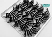 Load image into Gallery viewer, 5 pairs of 25mm Imitation mink eyelashes