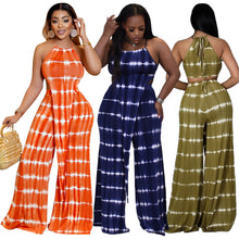 Load image into Gallery viewer, Fashion Tie Dye Print Two Piece Set(AY1830)