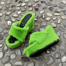 Load image into Gallery viewer, Platform Slippers with Wedge Fish Mouth(HPSD143)