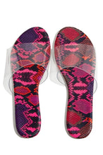 Load image into Gallery viewer, Hot selling one-word transparent slippers