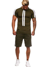 Load image into Gallery viewer, Men's short sleeve t-shirt two-piece(AY1032)