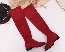 Load image into Gallery viewer, Over-the-knee boots high-tube stretch suede(HPSD167)