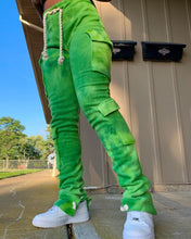 Load image into Gallery viewer, Hot sale printed drawstring multi-pocket pants(AY1282)