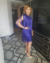 Load image into Gallery viewer, Fashion solid color fringed dress(AY1649)