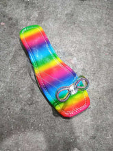Load image into Gallery viewer, Square head rhinestone butterfly colorful slippers (only slippers)